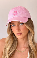 Hibiscus Pink Washed Cap Image