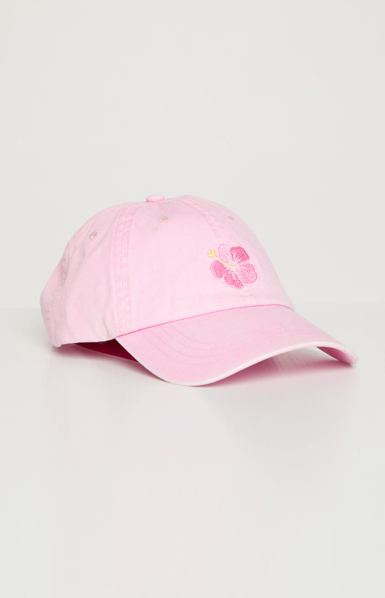 Hibiscus Pink Washed Cap Image