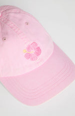Hibiscus Pink Washed Cap Image