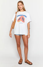 Tropicana White Tee Image